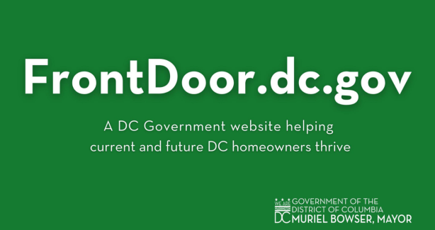 Frontdoor.dc.gov - A DC government website helping current and future homeowners thrive